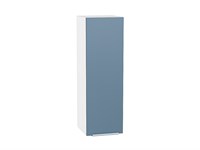 Шкаф верхний с 1-ой дверцей Фьюжн Белый, Silky Blue, 920, 300 В*Ш*Г 920*300*320, фасад МДФ  Silky Blue, корпус  Белый ms2510VVT_52021