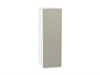 Шкаф верхний с 1-ой дверцей Фьюжн Белый, Silky Grey, 920, 300 В*Ш*Г 920*300*320, фасад МДФ  Silky Grey, корпус  Белый ms2510VVT_51978