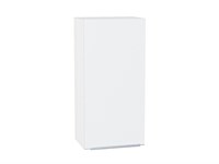 Шкаф верхний с 1-ой дверцей Фьюжн Белый, Silky White, 920, 400 В*Ш*Г 920*400*320, фасад МДФ  Silky White, корпус  Белый ms2510VVT_51961