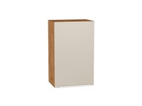 Шкаф верхний с 1-ой дверцей Фьюжн Дуб Вотан, Cream Silk, 720, 450 В*Ш*Г 716*450*320, фасад МДФ  Cream Silk, корпус  Дуб Вотан ms2510VVT_71914