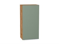 Шкаф верхний с 1-ой дверцей Фьюжн Дуб Вотан, Silky Mint, 920, 450 В*Ш*Г 920*450*320, фасад МДФ  Silky Mint, корпус  Дуб Вотан ms2510VVT_60776