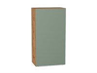 Шкаф верхний с 1-ой дверцей Фьюжн Дуб Вотан, Silky Mint, 920, 500 В*Ш*Г 920*500*320, фасад МДФ  Silky Mint, корпус  Дуб Вотан ms2510VVT_60777