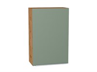 Шкаф верхний с 1-ой дверцей Фьюжн Дуб Вотан, Silky Mint, 920, 600 В*Ш*Г 920*600*320, фасад МДФ  Silky Mint, корпус  Дуб Вотан ms2510VVT_60778