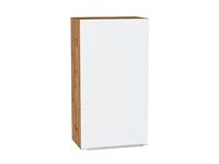 Шкаф верхний с 1-ой дверцей Фьюжн Дуб Вотан, Silky White, 920, 500 В*Ш*Г 920*500*320, фасад МДФ  Silky White, корпус  Дуб Вотан ms2510VVT_60747
