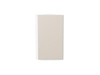 Шкаф верхний торцевой Фьюжн Белый, Cream Silk, 720 В*Ш*Г 716*300*306, фасад МДФ  Cream Silk, корпус  Белый ms2510VVT_71907