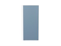 Шкаф верхний торцевой Фьюжн Белый, Silky Blue, 920 В*Ш*Г 920*300*306, фасад МДФ  Silky Blue, корпус  Белый ms2510VVT_52082