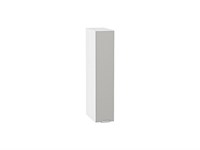 Шкаф верхний бутылочница Фьюжн Белый, Silky Light Grey, 150 В*Ш*Г 716*150*320, фасад МДФ  Silky Light Grey, корпус  Белый ms2510VVT_66532