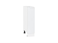 Шкаф нижний бутылочница Фьюжн Белый, Silky White, 200 В*Ш*Г 816*200*480, фасад МДФ  Silky White, корпус  Белый ms2510VVT_52109