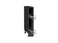 Каркас нижнего шкафа бутылочницы НБ 150М Graphite В*Ш*Г 816*150*462 ms2510VVT_084-0316 (65083)