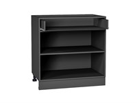 Каркас нижнего шкафа с одним ящиком Н 801М Graphite В*Ш*Г 816*800*462 ms2510VVT_084-0967 (54154)