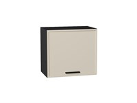 Шкаф верхний горизонтальный Фрейм Graphite, Cream Silk, 460, 500 В*Ш*Г 458*500*324, фасад МДФ  Cream Silk, корпус  Graphite ms2510VVT_71677