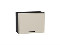 Шкаф верхний горизонтальный Фрейм Graphite, Cream Silk, 460, 600 В*Ш*Г 458*600*324, фасад МДФ  Cream Silk, корпус  Graphite ms2510VVT_71678