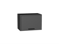 Шкаф верхний горизонтальный Фрейм Graphite, Stormy Silk, 360, 500 В*Ш*Г 358*500*324, фасад МДФ  Stormy Silk, корпус  Graphite ms2510VVT_68898