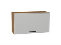 Шкаф верхний горизонтальный Фрейм Дуб Вотан, Grey Silk, 460, 800 В*Ш*Г 458*800*324, фасад МДФ  Grey Silk, корпус  Дуб Вотан ms2510VVT_71685