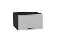Шкаф верхний горизонтальный глубокий Фрейм Graphite, Grey Silk, 600 В*Ш*Г 358*600*580, фасад МДФ  Grey Silk, корпус  Graphite ms2510VVT_68878