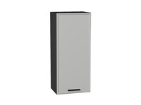 Шкаф верхний с 1-ой дверцей Фрейм Graphite, Grey Silk, 920, 400 В*Ш*Г 920*400*324, фасад МДФ  Grey Silk, корпус  Graphite ms2510VVT_68947