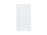 Шкаф верхний с 1-ой дверцей Фрейм Белый, White Silk, 920, 450 В*Ш*Г 920*450*324, фасад МДФ  White Silk, корпус  Белый ms2510VVT_66869