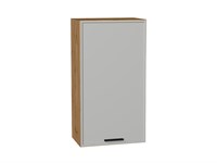 Шкаф верхний с 1-ой дверцей Фрейм Дуб Вотан, Grey Silk, 920, 500 В*Ш*Г 920*500*324, фасад МДФ  Grey Silk, корпус  Дуб Вотан ms2510VVT_68937