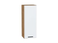 Шкаф верхний с 1-ой дверцей Фрейм Дуб Вотан, White Silk, 920, 350 В*Ш*Г 920*350*324, фасад МДФ  White Silk, корпус  Дуб Вотан ms2510VVT_66879