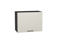 Шкаф верхний горизонтальный Флэт Graphite, Cashmere In 2S, 460, 600 В*Ш*Г 458*600*318, фасад ЛДСП  Cashmere In 2S, корпус  Graphite ms2510VVT_57167