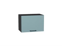 Шкаф верхний горизонтальный Флэт Graphite, Grey-green In 2S, 360, 500 В*Ш*Г 358*500*318, фасад ЛДСП  Grey-green In 2S, корпус  Graphite ms2510VVT_56882