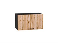 Шкаф верхний горизонтальный Флэт Graphite, Wotan Oak 2S, 360, 600 В*Ш*Г 358*600*318, фасад ЛДСП  Wotan Oak 2S, корпус  Graphite ms2510VVT_52583