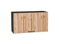 Шкаф верхний горизонтальный Флэт Graphite, Wotan Oak 2S, 460, 800 В*Ш*Г 458*800*318, фасад ЛДСП  Wotan Oak 2S, корпус  Graphite ms2510VVT_57183