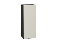 Шкаф верхний с 1-ой дверцей Флэт Graphite, Cashmere In 2S, 920, 350 В*Ш*Г 920*350*318, фасад ЛДСП  Cashmere In 2S, корпус  Graphite ms2510VVT_65158