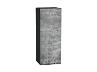Шкаф верхний с 1-ой дверцей Флэт Graphite, Temple Stone 2S, 920, 350 В*Ш*Г 920*350*318, фасад ЛДСП  Temple Stone 2S, корпус  Graphite ms2510VVT_65176