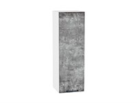 Шкаф верхний с 1-ой дверцей Флэт Белый, Temple Stone 2S, 920, 300 В*Ш*Г 920*300*318, фасад ЛДСП  Temple Stone 2S, корпус  Белый ms2510VVT_52621