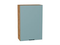 Шкаф верхний с 1-ой дверцей Флэт Дуб Вотан, Grey-green In 2S, 920, 600 В*Ш*Г 920*600*318, фасад ЛДСП  Grey-green In 2S, корпус  Дуб Вотан ms2510VVT_62439