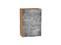 Шкаф верхний с 1-ой дверцей Флэт Дуб Вотан, Temple Stone 2S, 720, 500 В*Ш*Г 716*500*318, фасад ЛДСП  Temple Stone 2S, корпус  Дуб Вотан ms2510VVT_62451