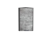 Шкаф верхний торцевой Флэт Graphite, Temple Stone 2S, 720 В*Ш*Г 716*300*306, фасад ЛДСП  Temple Stone 2S, корпус  Graphite ms2510VVT_52658