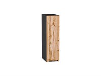 Шкаф верхний бутылочница Флэт Graphite, Wotan Oak 2S, 720, 200 В*Ш*Г 716*200*318, фасад ЛДСП  Wotan Oak 2S, корпус  Graphite ms2510VVT_52556