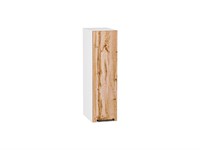 Шкаф верхний бутылочница Флэт Белый, Wotan Oak 2S, 720, 200 В*Ш*Г 716*200*318, фасад ЛДСП  Wotan Oak 2S, корпус  Белый ms2510VVT_52553