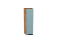 Шкаф верхний бутылочница Флэт Дуб Вотан, Grey-green In 2S, 720, 200 В*Ш*Г 716*200*318, фасад ЛДСП  Grey-green In 2S, корпус  Дуб Вотан ms2510VVT_62188