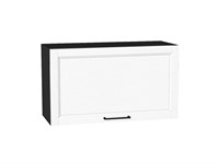 Шкаф верхний горизонтальный Сканди Graphite, White Silkwood, 460, 800 В*Ш*Г 458*800*320, фасад МДФ  White Silkwood, корпус  Graphite ms2510VVT_71706