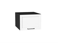 Шкаф верхний горизонтальный глубокий Сканди Graphite, White Silkwood, 500 В*Ш*Г 358*500*576, фасад МДФ  White Silkwood, корпус  Graphite ms2510VVT_70132