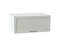 Шкаф верхний горизонтальный глубокий Сканди Белый, Cappuccino Softwood, 800 В*Ш*Г 358*800*576, фасад МДФ  Cappuccino Softwood, корпус  Белый ms2510VVT_45336