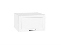Шкаф верхний горизонтальный глубокий Сканди Белый, White Silkwood, 600 В*Ш*Г 358*600*576, фасад МДФ  White Silkwood, корпус  Белый ms2510VVT_70127