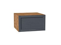 Шкаф верхний горизонтальный глубокий Сканди Дуб Вотан, Graphite Softwood, 600 В*Ш*Г 358*600*576, фасад МДФ  Graphite Softwood, корпус  Дуб Вотан ms2510VVT_62827