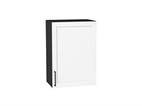 Шкаф верхний с 1-ой дверцей Сканди Graphite, White Silkwood, 720, 500 В*Ш*Г 716*500*320, фасад МДФ  White Silkwood, корпус  Graphite ms2510VVT_70184