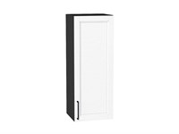 Шкаф верхний с 1-ой дверцей Сканди Graphite, White Silkwood, 920, 350 В*Ш*Г 920*350*320, фасад МДФ  White Silkwood, корпус  Graphite ms2510VVT_70199