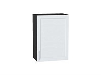 Шкаф верхний с 1-ой дверцей Сканди Graphite, White Softwood, 720, 500 В*Ш*Г 716*500*320, фасад МДФ  White Softwood, корпус  Graphite ms2510VVT_56166
