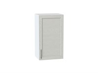 Шкаф верхний с 1-ой дверцей Сканди Белый, Cappuccino Softwood, 720, 400 В*Ш*Г 716*400*320, фасад МДФ  Cappuccino Softwood, корпус  Белый ms2510VVT_41323