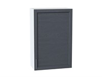 Шкаф верхний с 1-ой дверцей Сканди Белый, Graphite Softwood, 920, 600 В*Ш*Г 920*600*320, фасад МДФ  Graphite Softwood, корпус  Белый ms2510VVT_41413