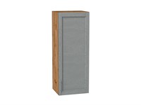 Шкаф верхний с 1-ой дверцей Сканди Дуб Вотан, Grey Softwood, 920, 350 В*Ш*Г 920*350*320, фасад МДФ  Grey Softwood, корпус  Дуб Вотан ms2510VVT_65207