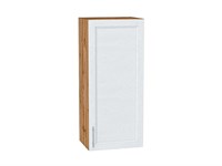 Шкаф верхний с 1-ой дверцей Сканди Дуб Вотан, White Softwood, 920, 400 В*Ш*Г 920*400*320, фасад МДФ  White Softwood, корпус  Дуб Вотан ms2510VVT_62883