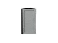 Шкаф верхний торцевой Сканди Graphite, Grey Softwood, 720 В*Ш*Г 716*300*306, фасад МДФ  Grey Softwood, корпус  Graphite ms2510VVT_48955