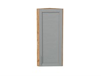 Шкаф верхний торцевой Сканди Дуб Вотан, Grey Softwood, 920 В*Ш*Г 920*300*306, фасад МДФ  Grey Softwood, корпус  Дуб Вотан ms2510VVT_62345